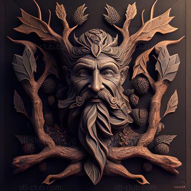 3D model st forest spirit (STL)